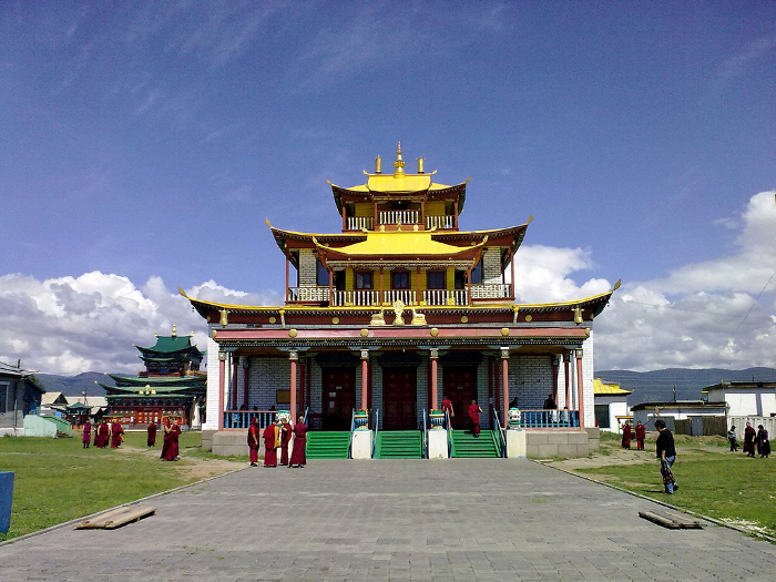 A Buddhist temple in Buryatia
