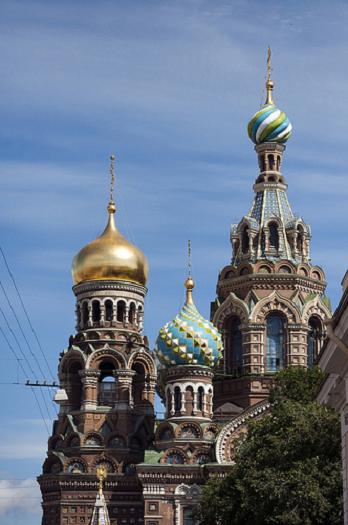 Russian Onion Domes, Church of the Saviour on Blood