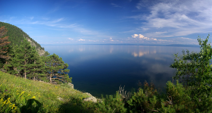 Lake Baikal - imagine hiking and cooking in this area!