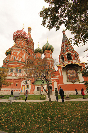 St Basil's Cathedral in Moscow's Red Square