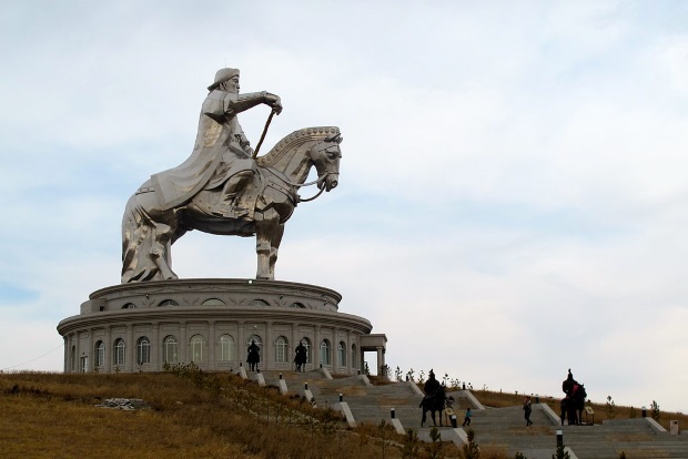 Mongolia statue